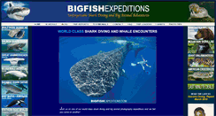 Desktop Screenshot of bigfishexpeditions.com